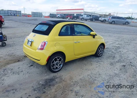 2013 Fiat 500C Pop from USA, damaged, VIN 3C3CFFDR0DT593511